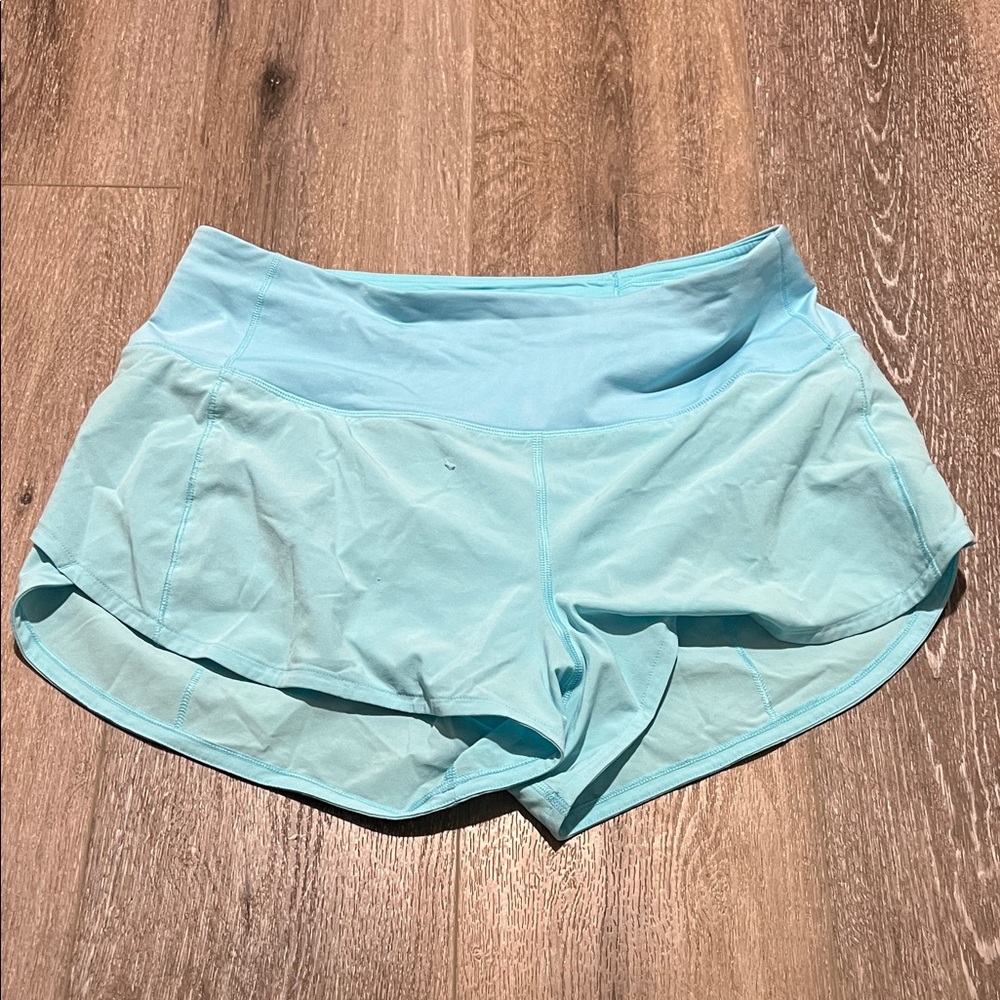 Blue Lulu lemon shorts
